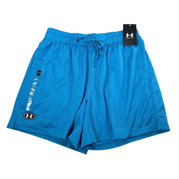 Under Armour Other - Under Armour Mens Loose Fit Icon Mesh Athletic Shorts Blue Size M New NWT